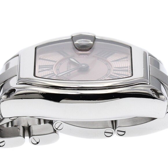 CARTIER Roadster SM W62017V3 Date Pink Dial Quartz Ladies Watch_881598 - Picture 4 of 6